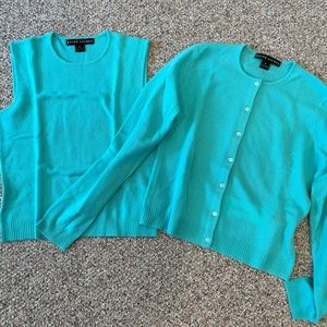 Ralph Lauren Black Label Cashmere Set